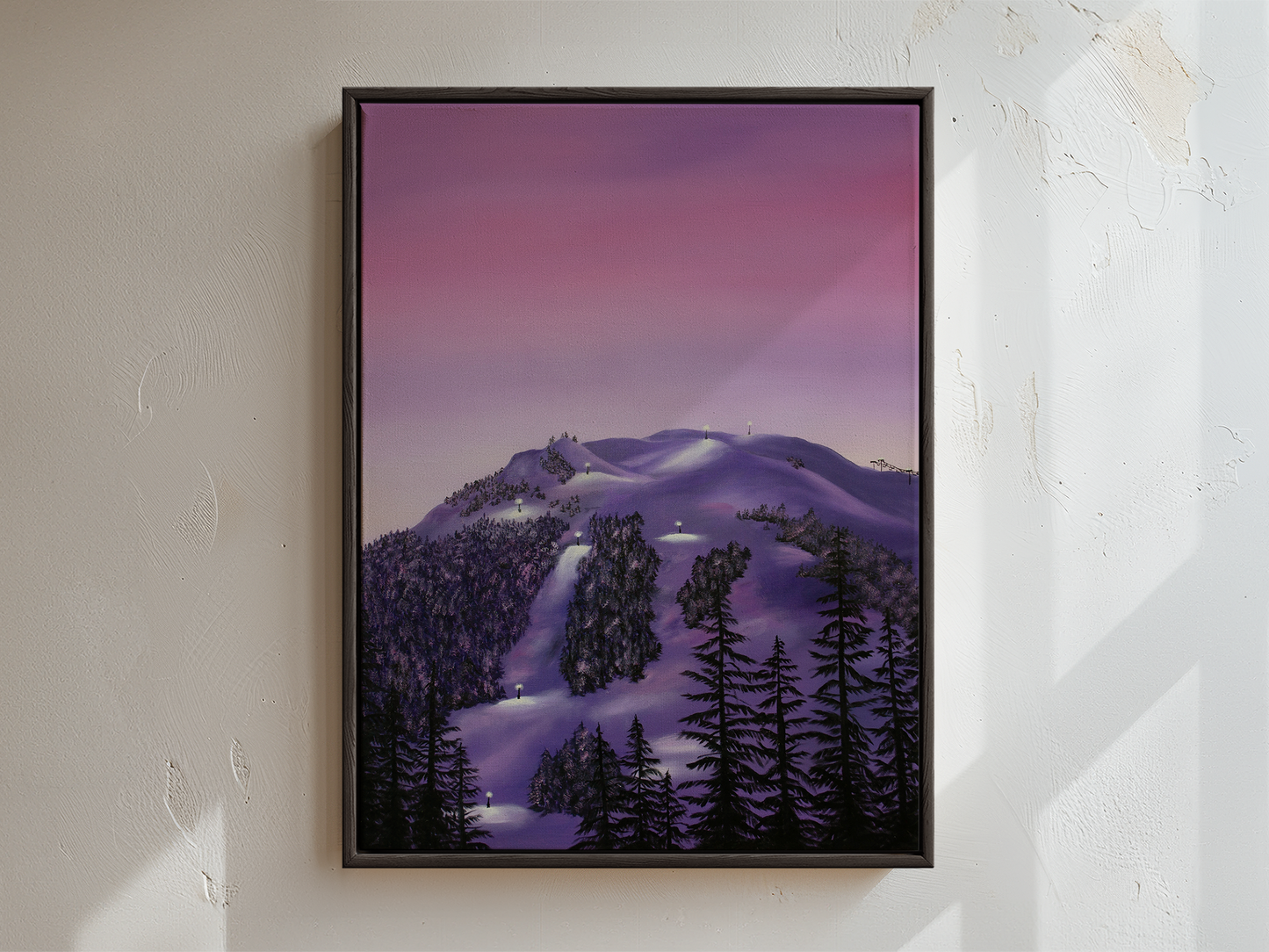 Alyeska Ski Resort Alaska CANVAS PRINT
