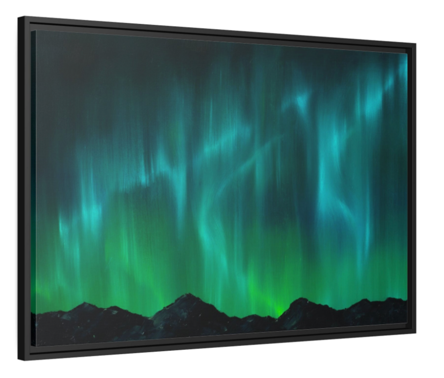 Horizontal Northern Lights CANVAS PRINT