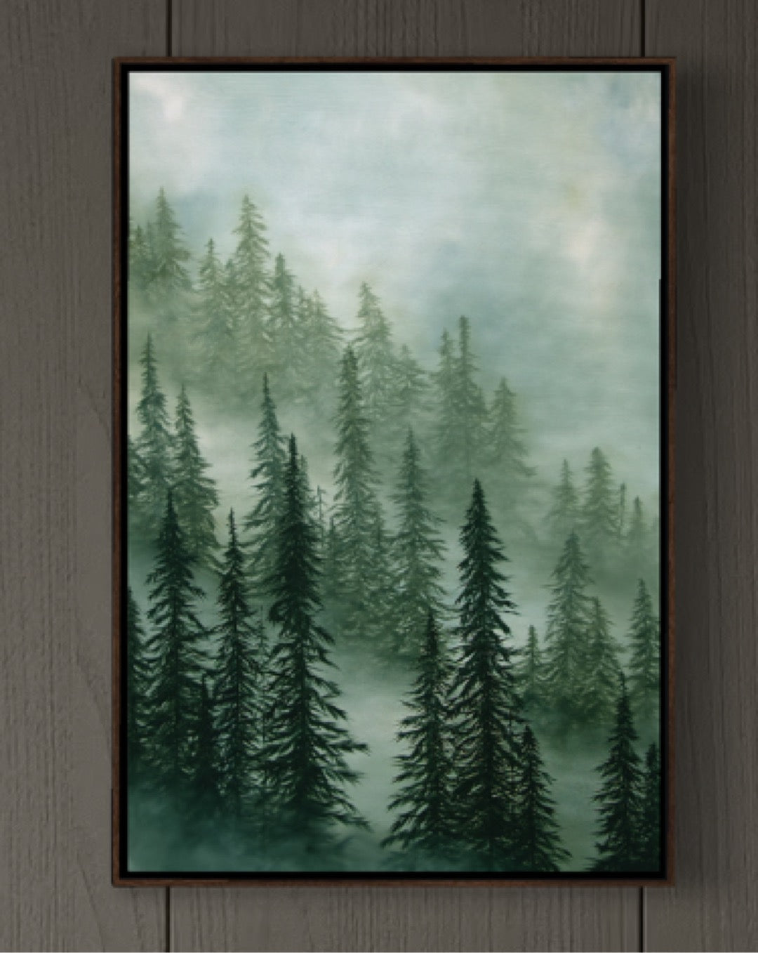 "Where the Mist Gathers" CANVAS PRINT