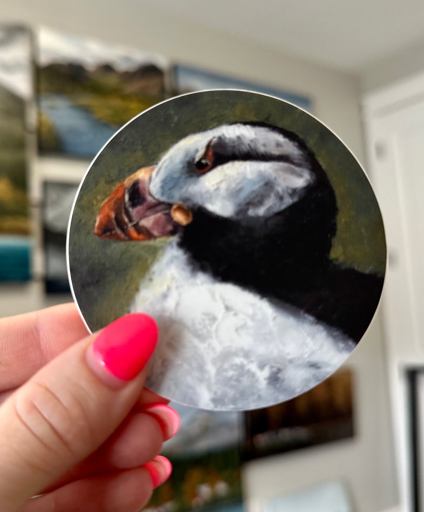 Puffin Vinyl Sticker