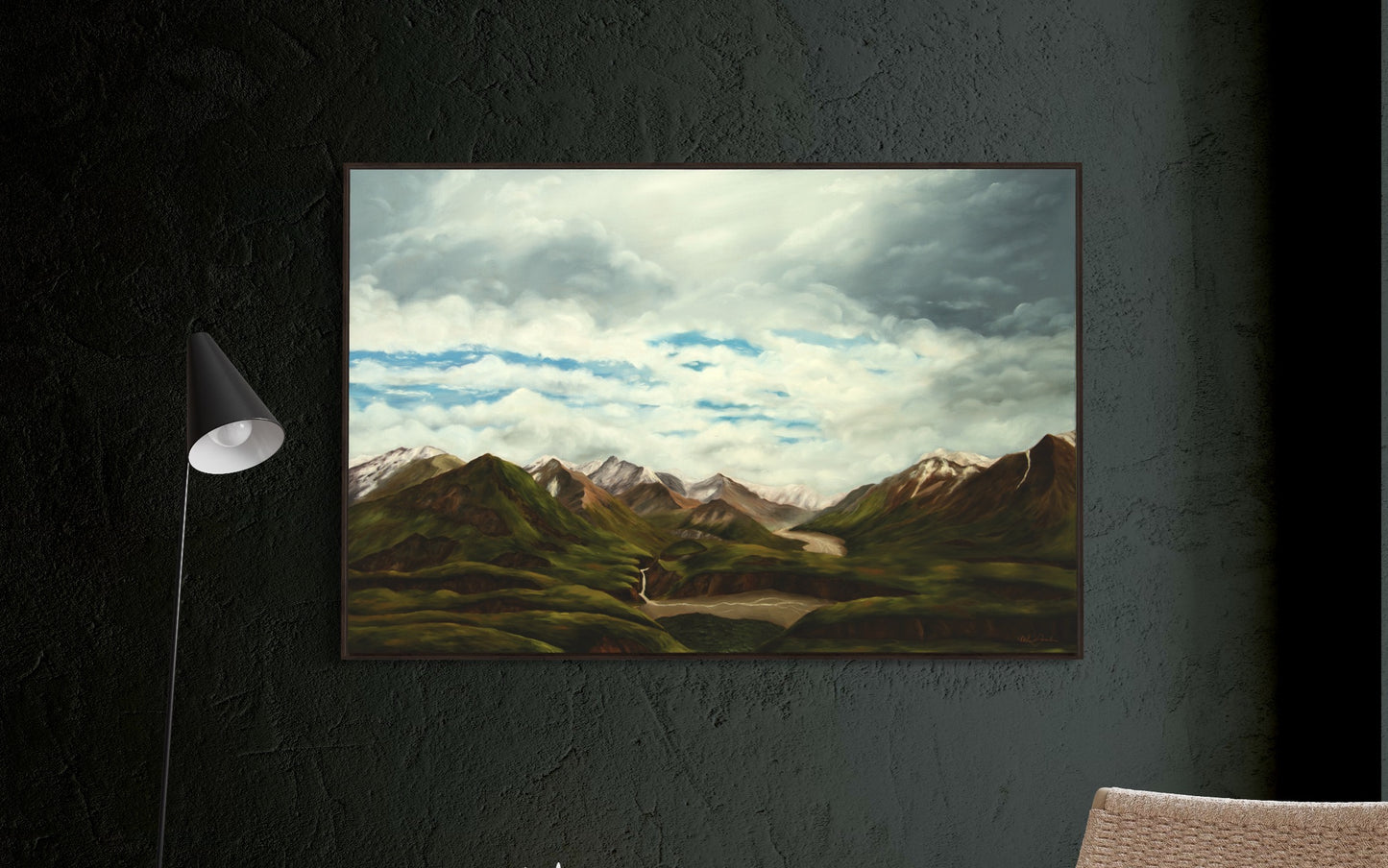 "Distant Solitude" Denali Visitors Center CANVAS PRINT