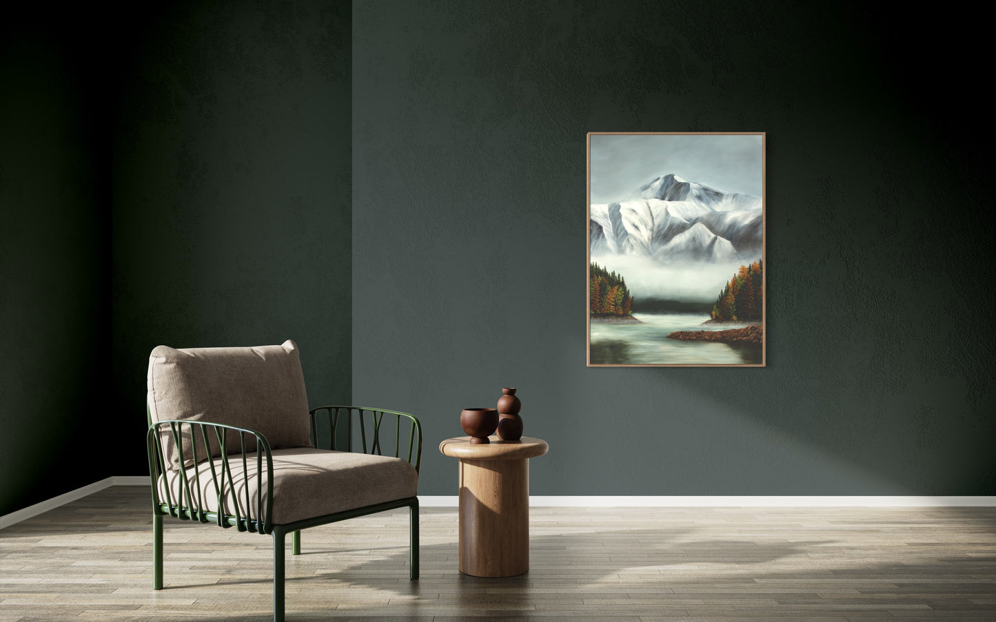 "Lone Mountain" Denali CANVAS PRINT