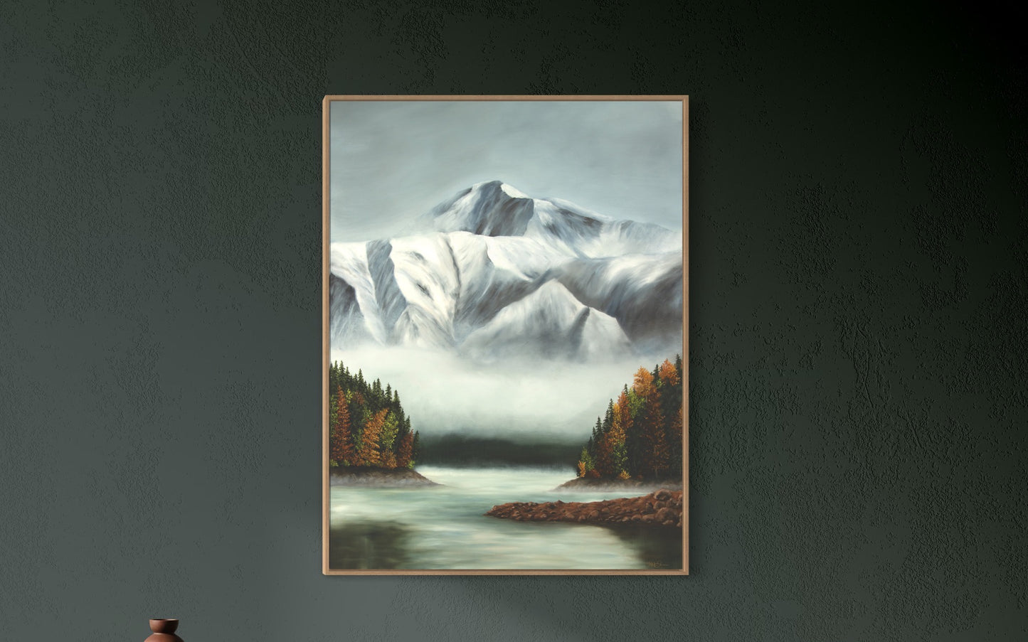 "Lone Mountain" Denali CANVAS PRINT