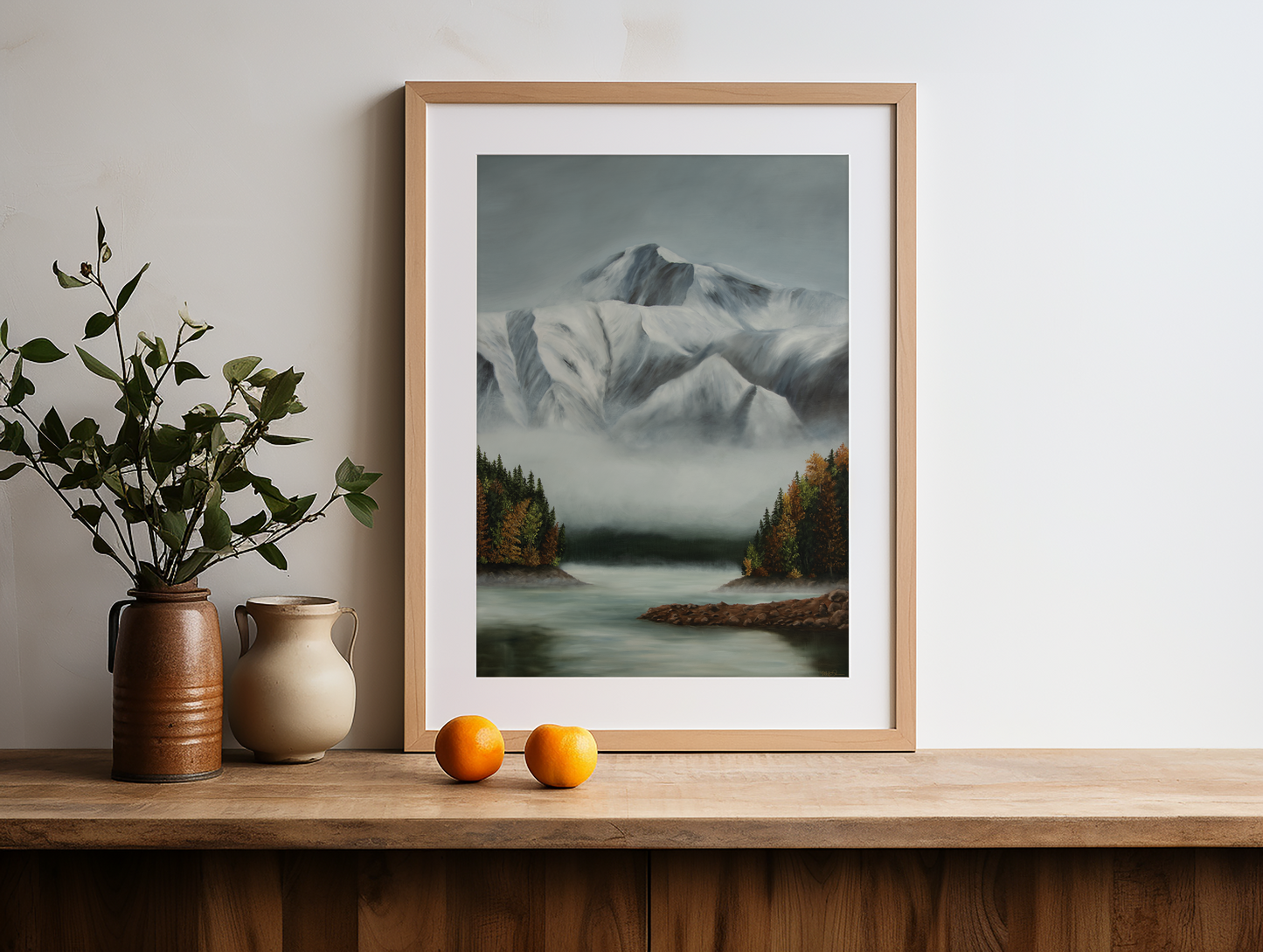 "Lone Mountain" Denali Fine Art Print