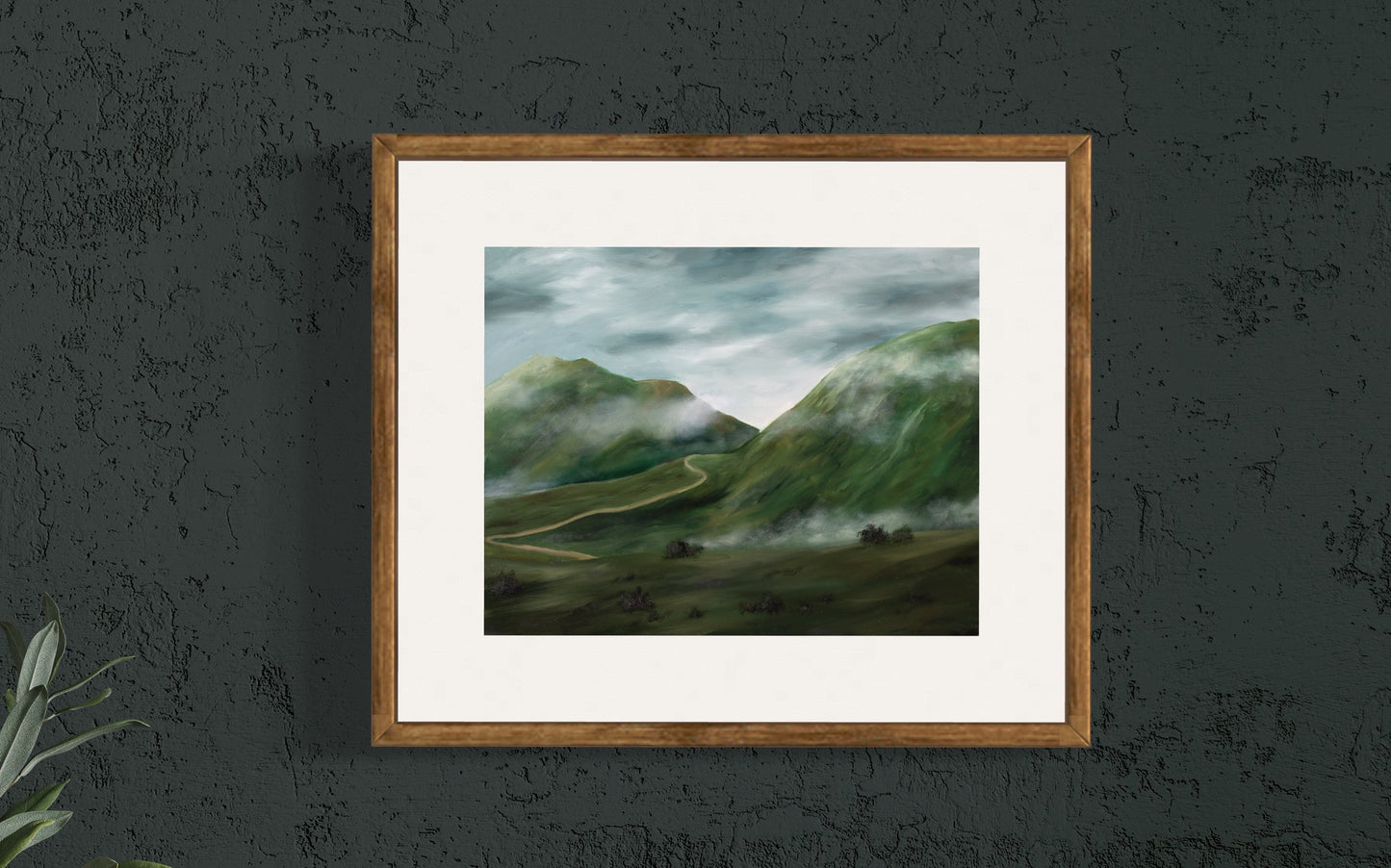 Moody Hatcher Pass Fine Art Print