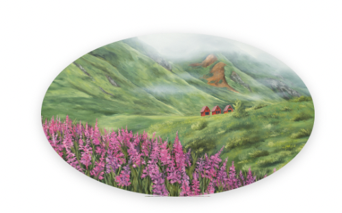Summer in Hatchers Pass Vinyl Sticker