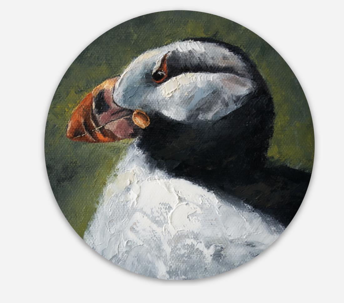 Puffin Vinyl Sticker