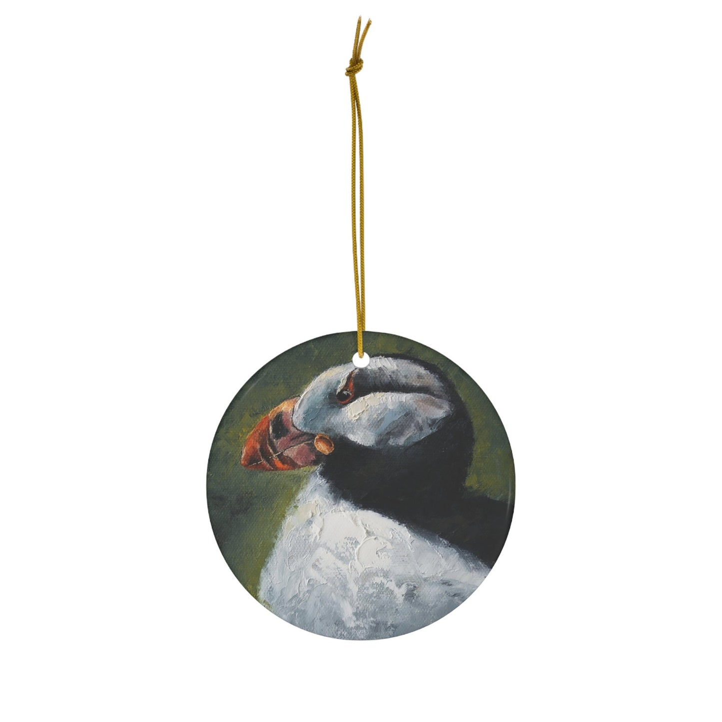 Puffin Bird Alaskan Wildlife Christmas Ornament