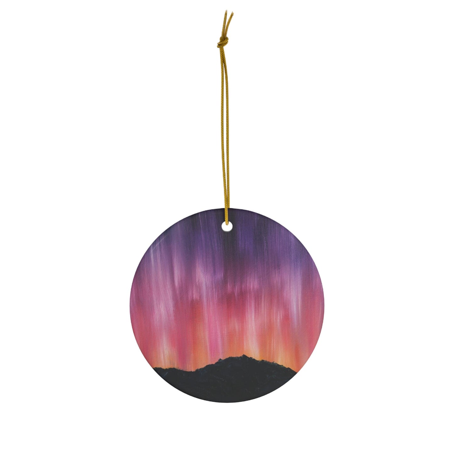 Northern Lights Aurora Borealis Christmas Ornament
