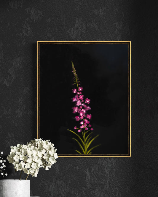 Fireweed Flower Fine Art Print