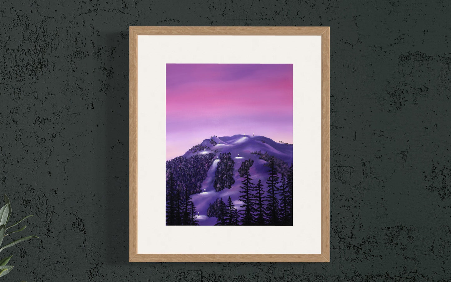 Alyeska Ski Resort Alaska Fine Art Print