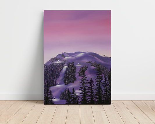 Alyeska Ski Resort Alaska CANVAS PRINT