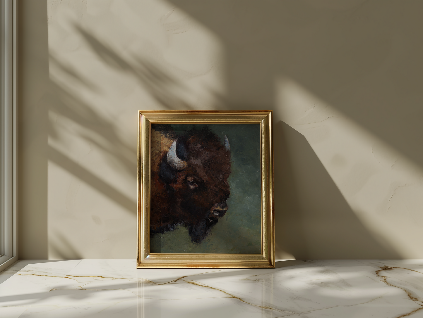 Bison Alaska Fine Art Print