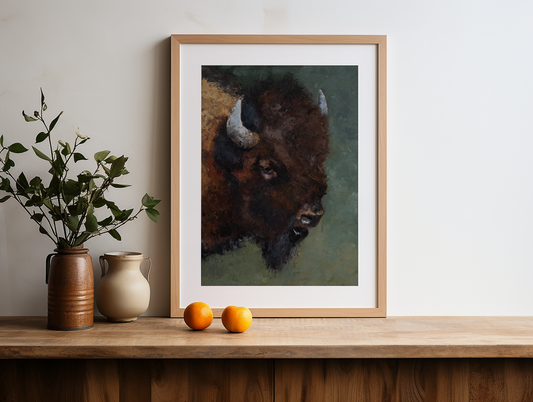 Bison Alaska Fine Art Print