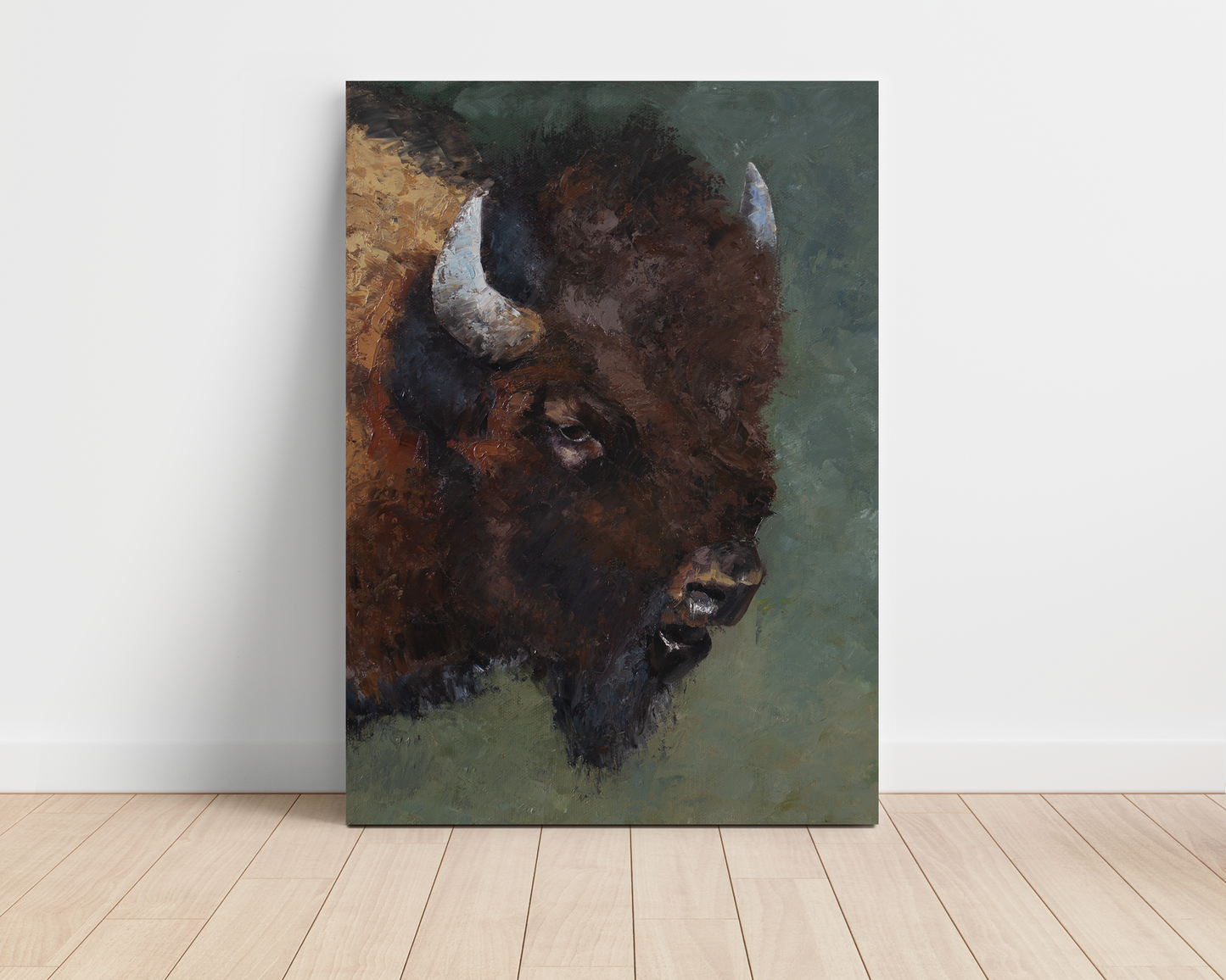 The Bison CANVAS PRINT