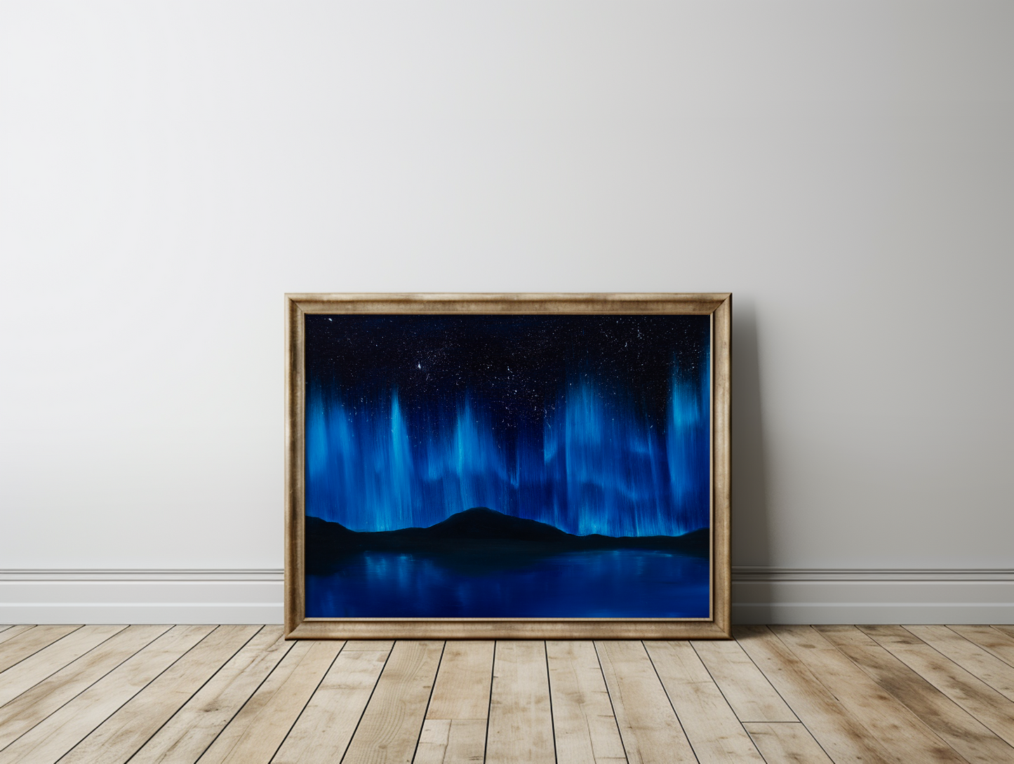 Blue Northern Lights Alaska Fine Art Print