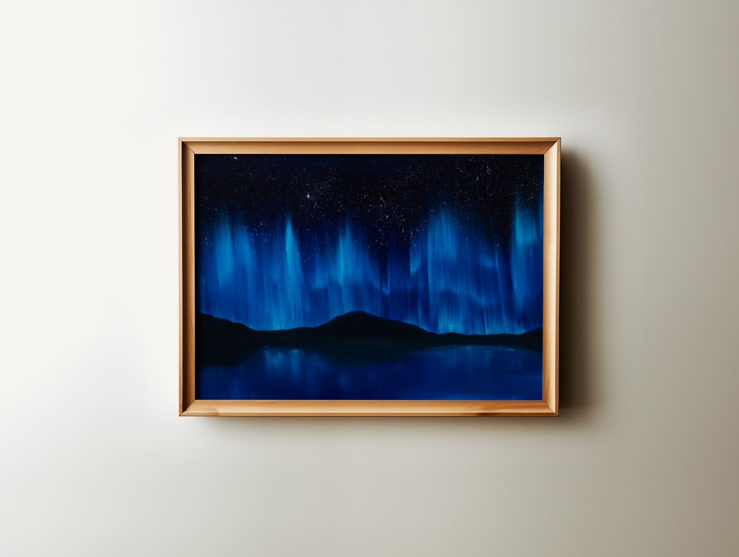 Blue Northern Lights Alaska Fine Art Print