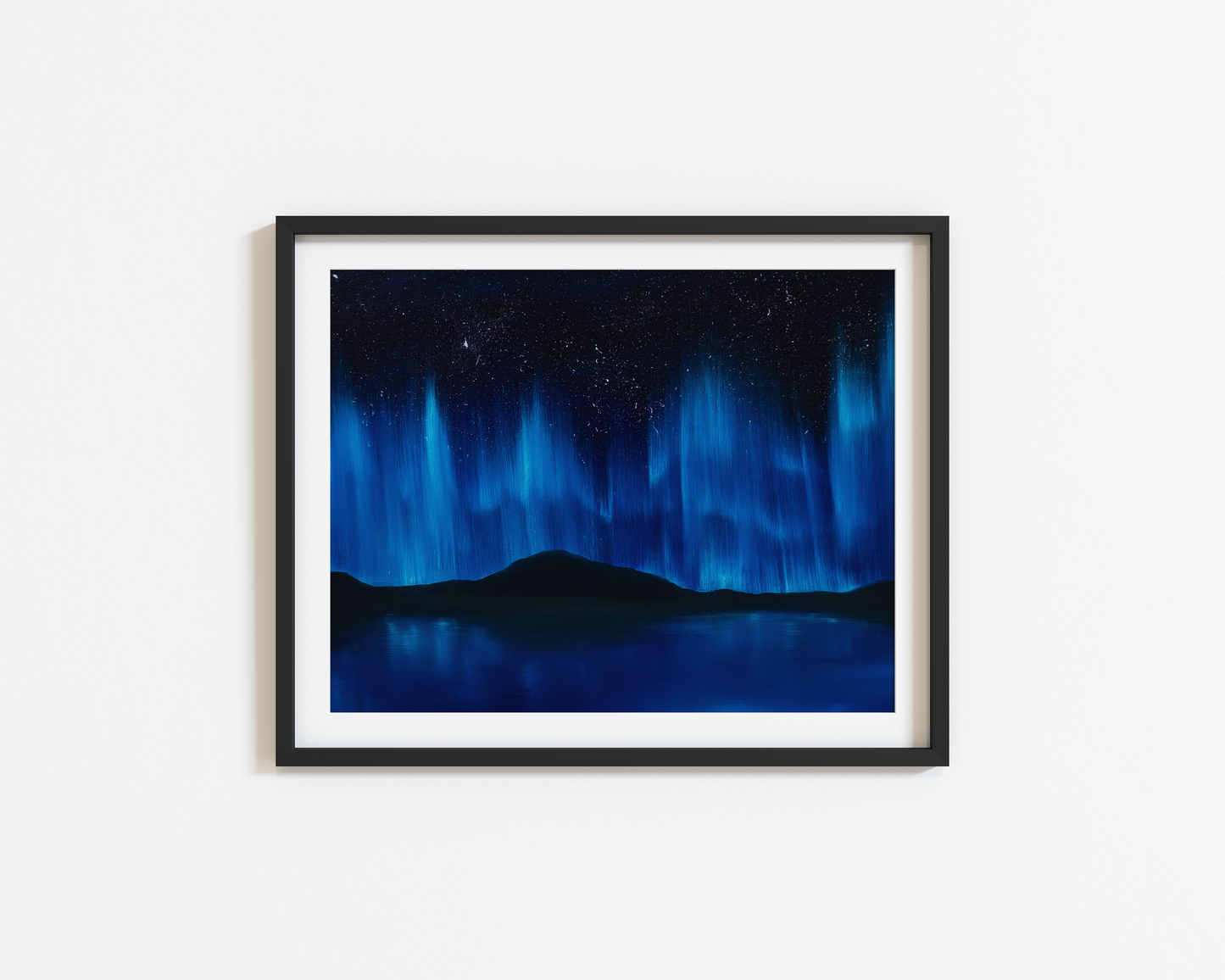 Blue Northern Lights Alaska Fine Art Print