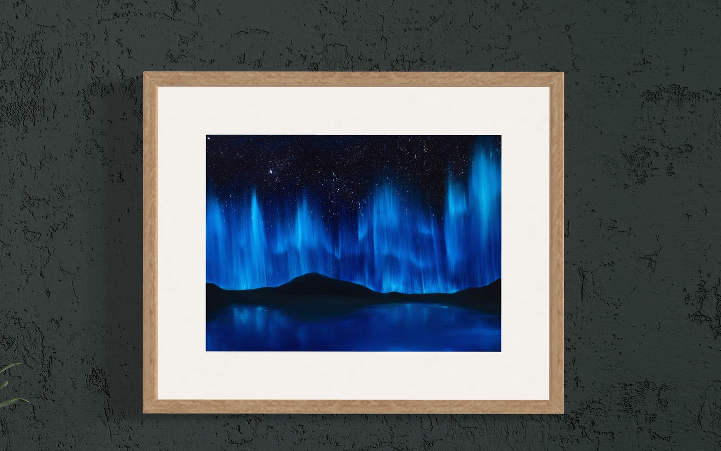 Blue Northern Lights Alaska Fine Art Print