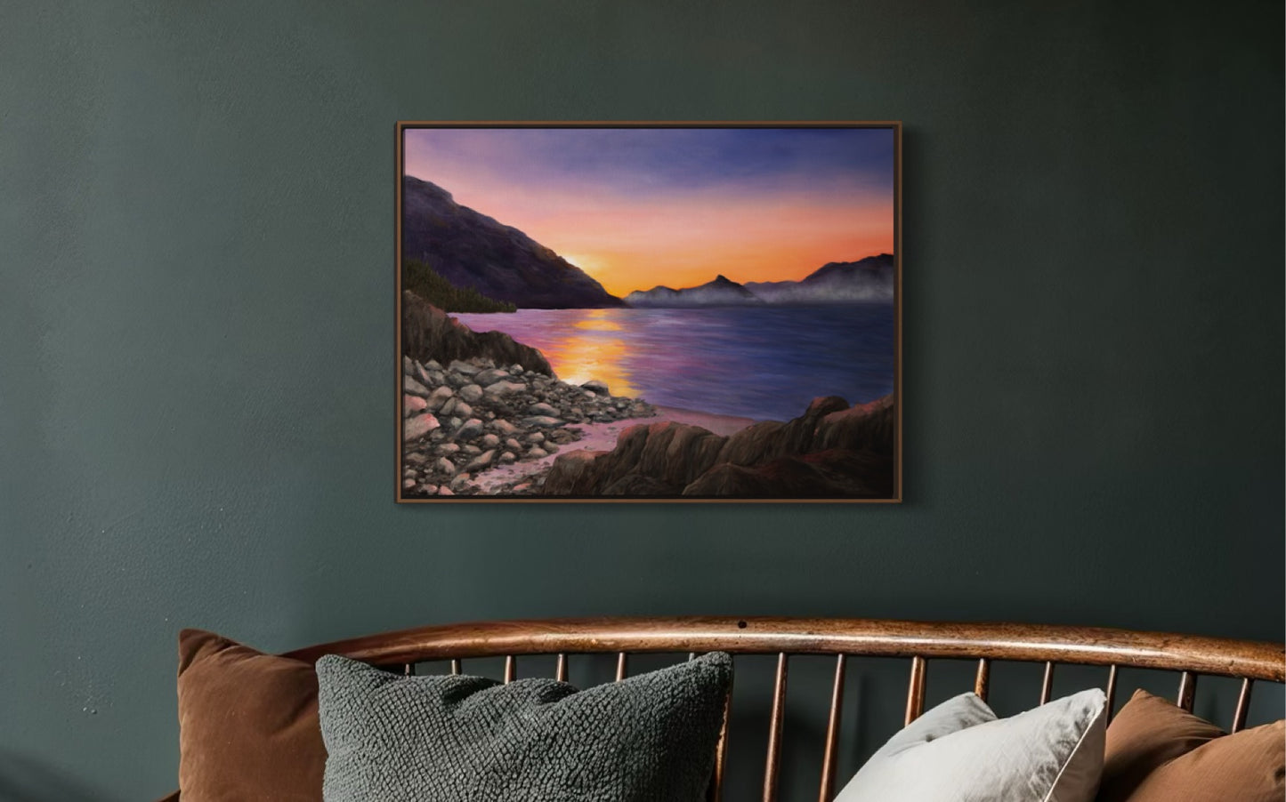 "Beluga Point" CANVAS PRINT