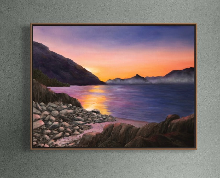 "Beluga Point" CANVAS PRINT