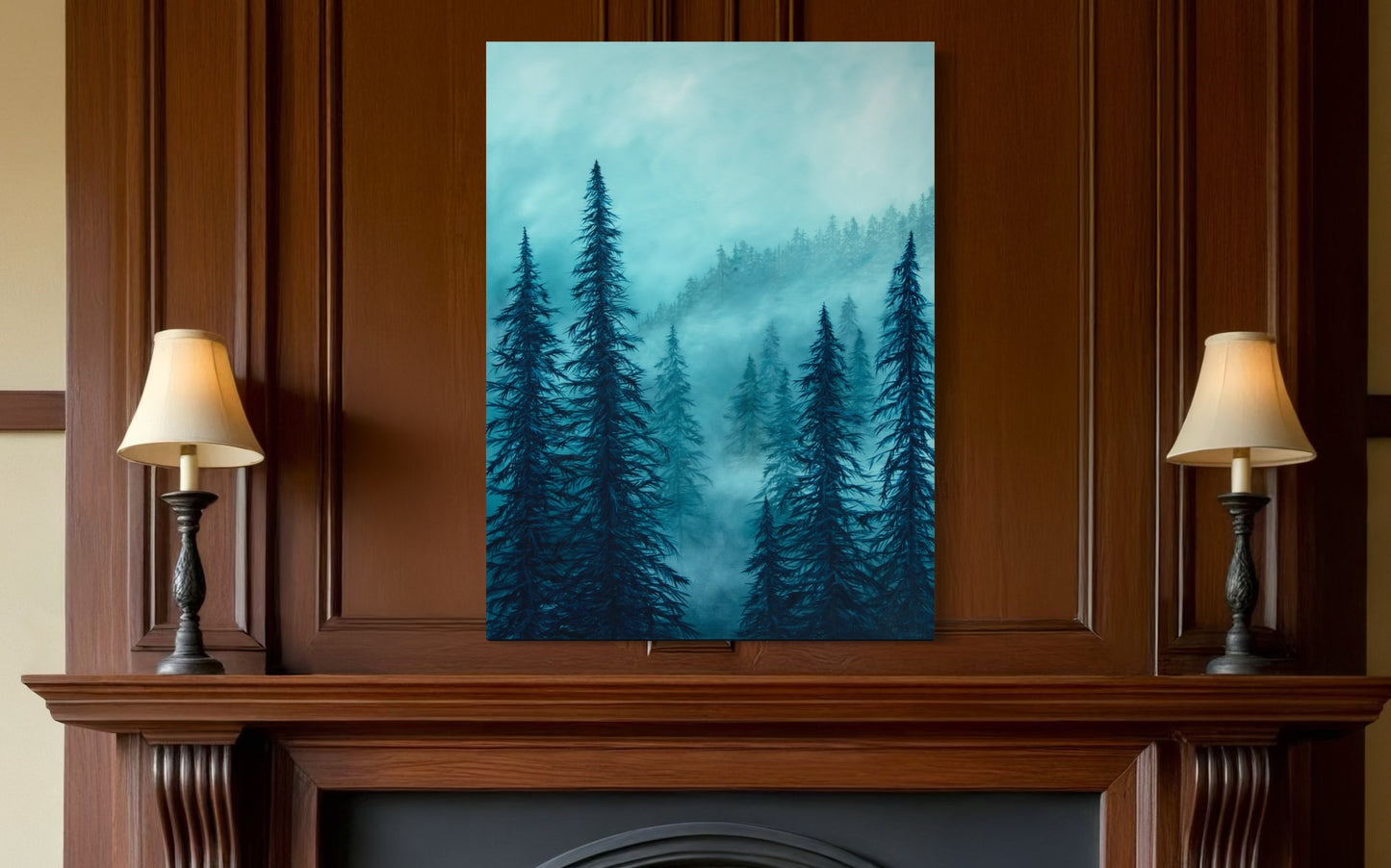 "Of Fog and Forest" CANVAS PRINT