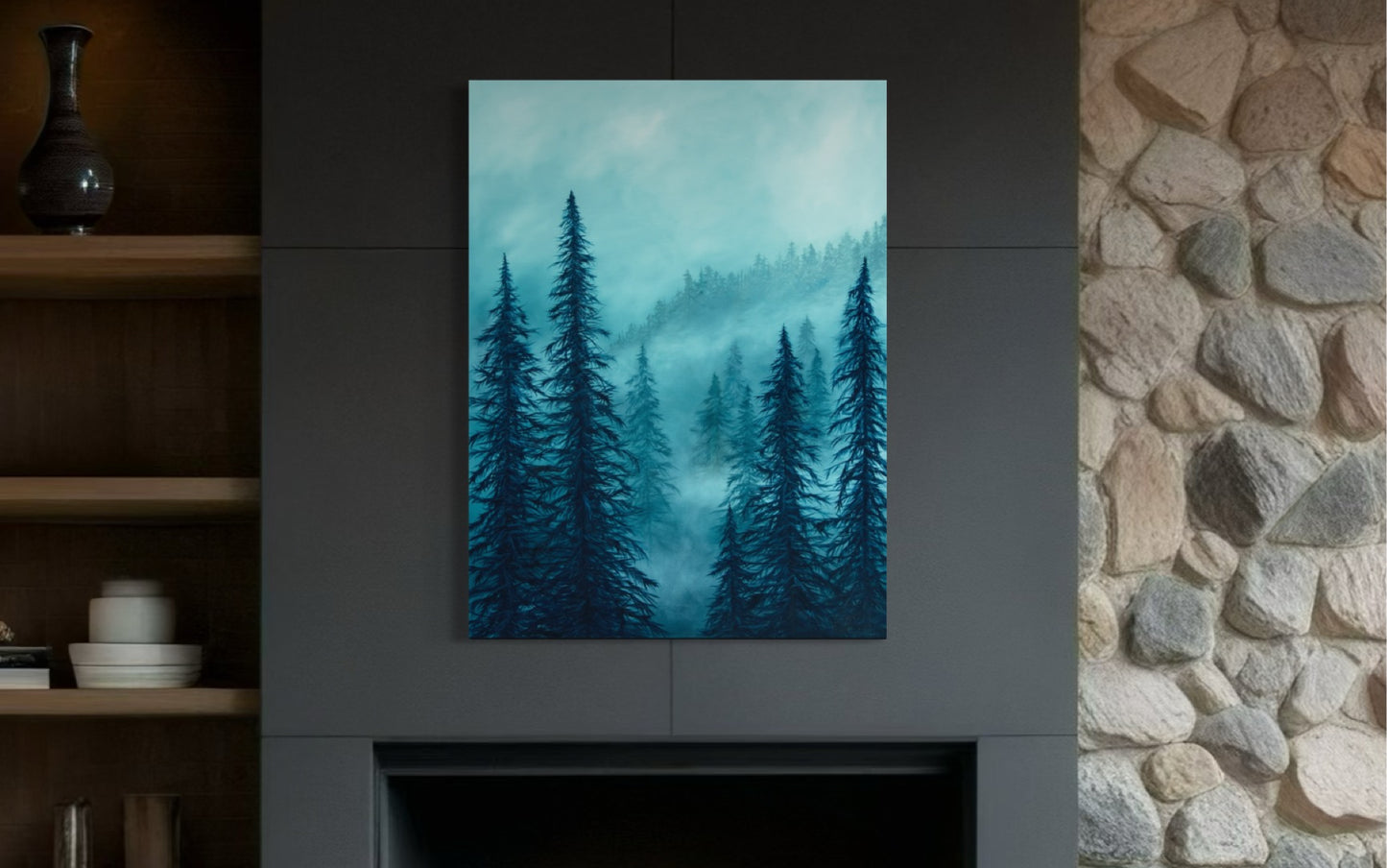 "Of Fog and Forest" CANVAS PRINT