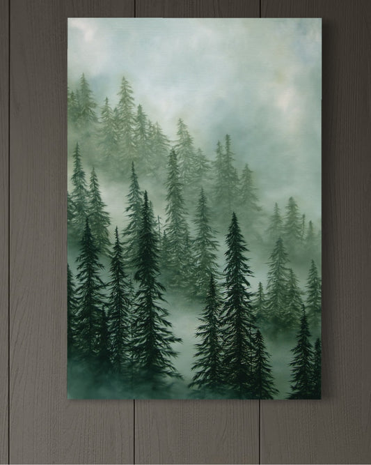 "Where the Mist Gathers" CANVAS PRINT