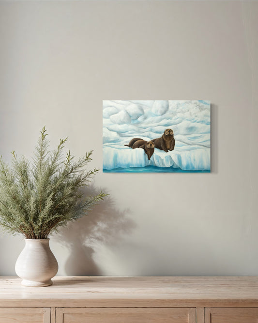 "Otter Space" CANVAS PRINT
