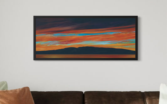 "Sleeping Lady" CANVAS PRINT