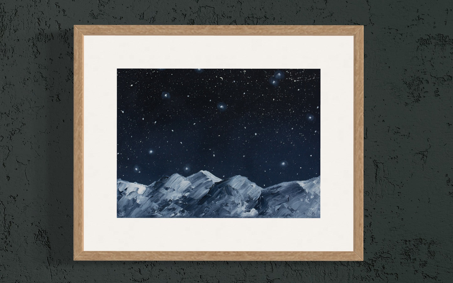 Peace and Quiet Moody Night Fine Art Print