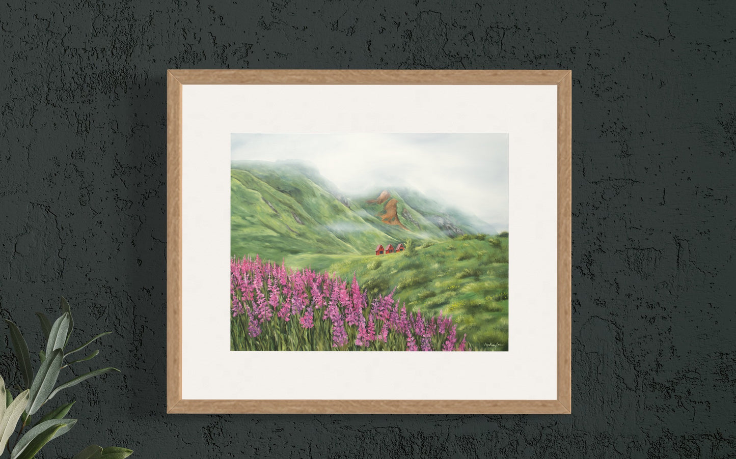 Summer in Hatcher Pass Fine Art Print