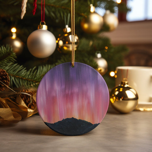 Northern Lights Aurora Borealis Christmas Ornament